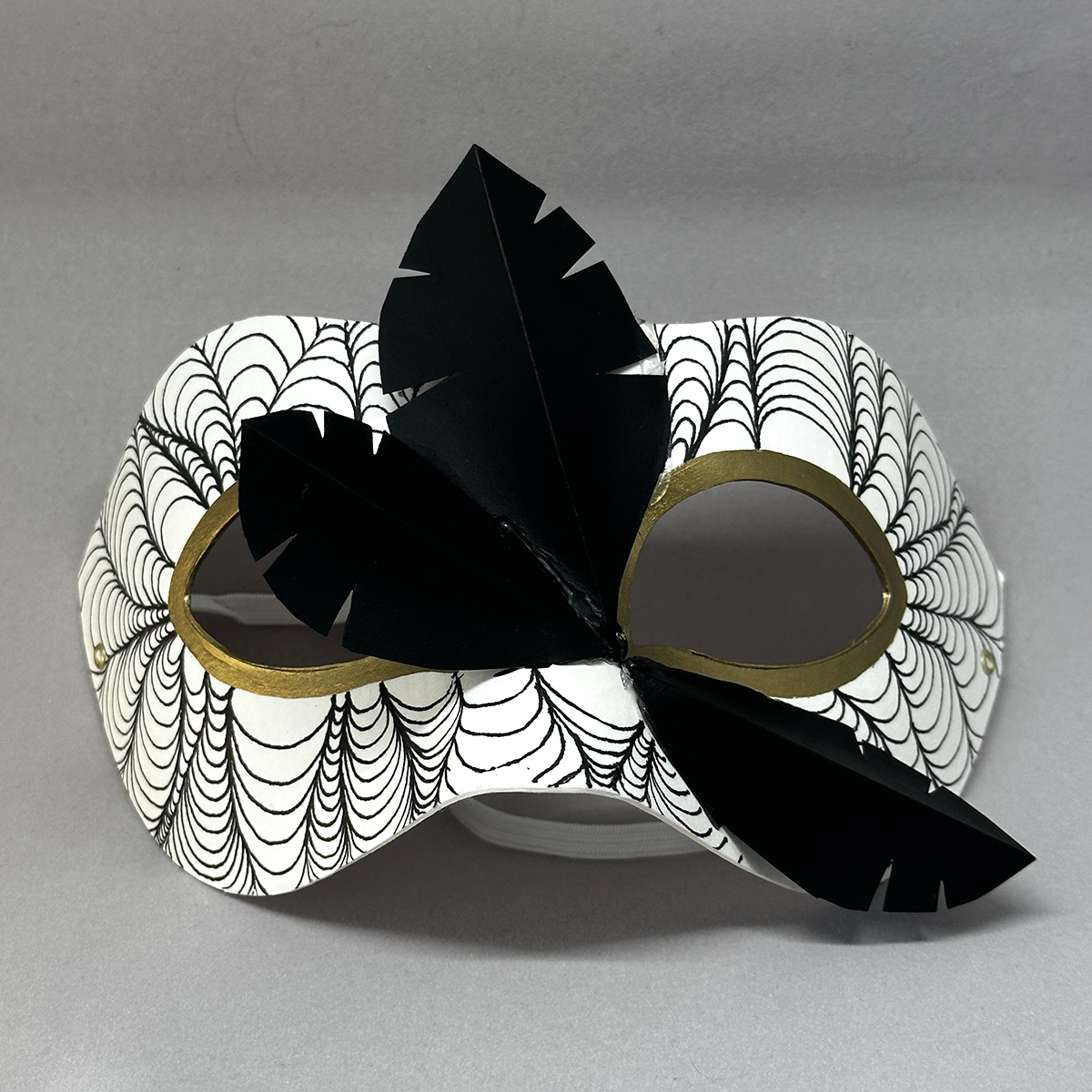 mask with trees