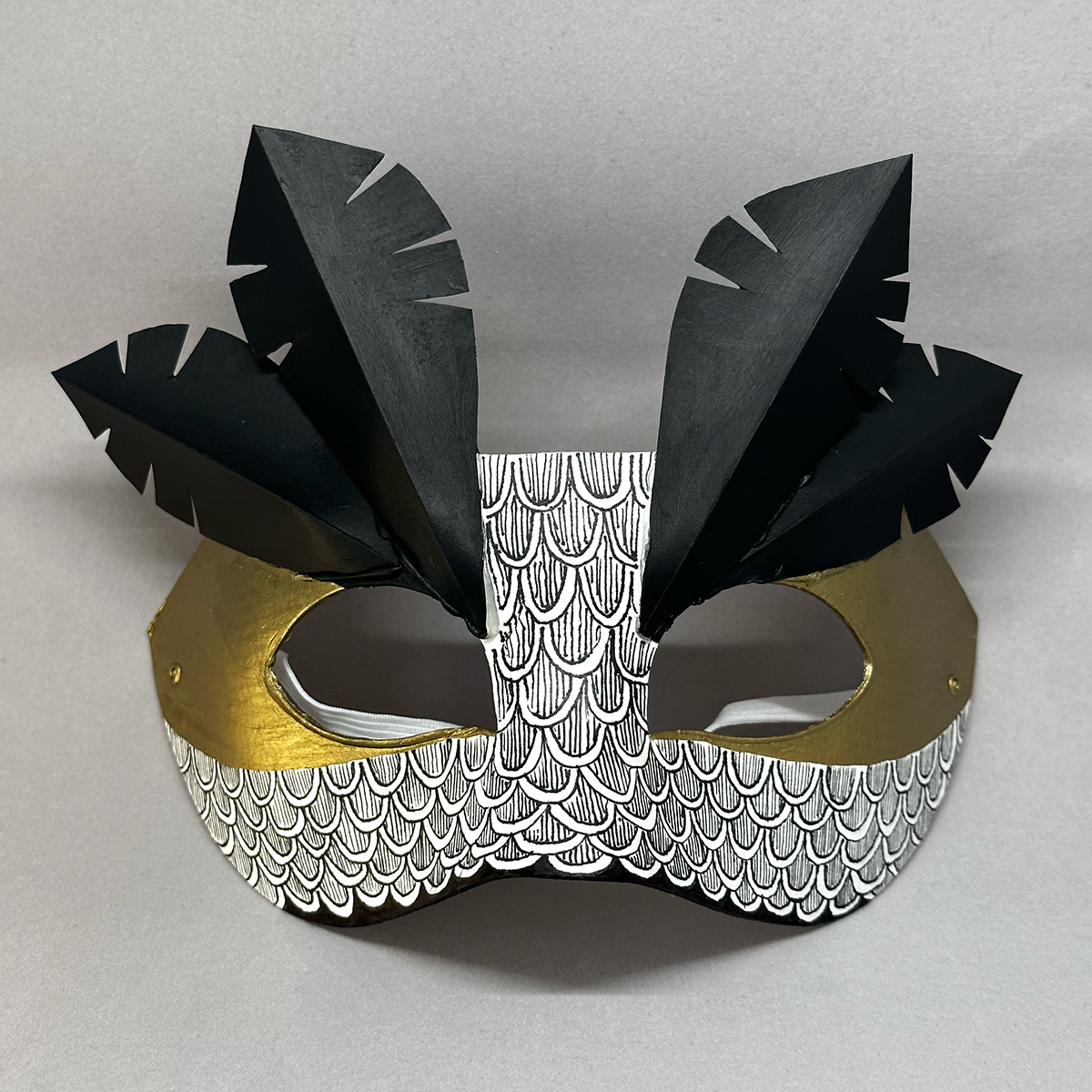 mask with a brain