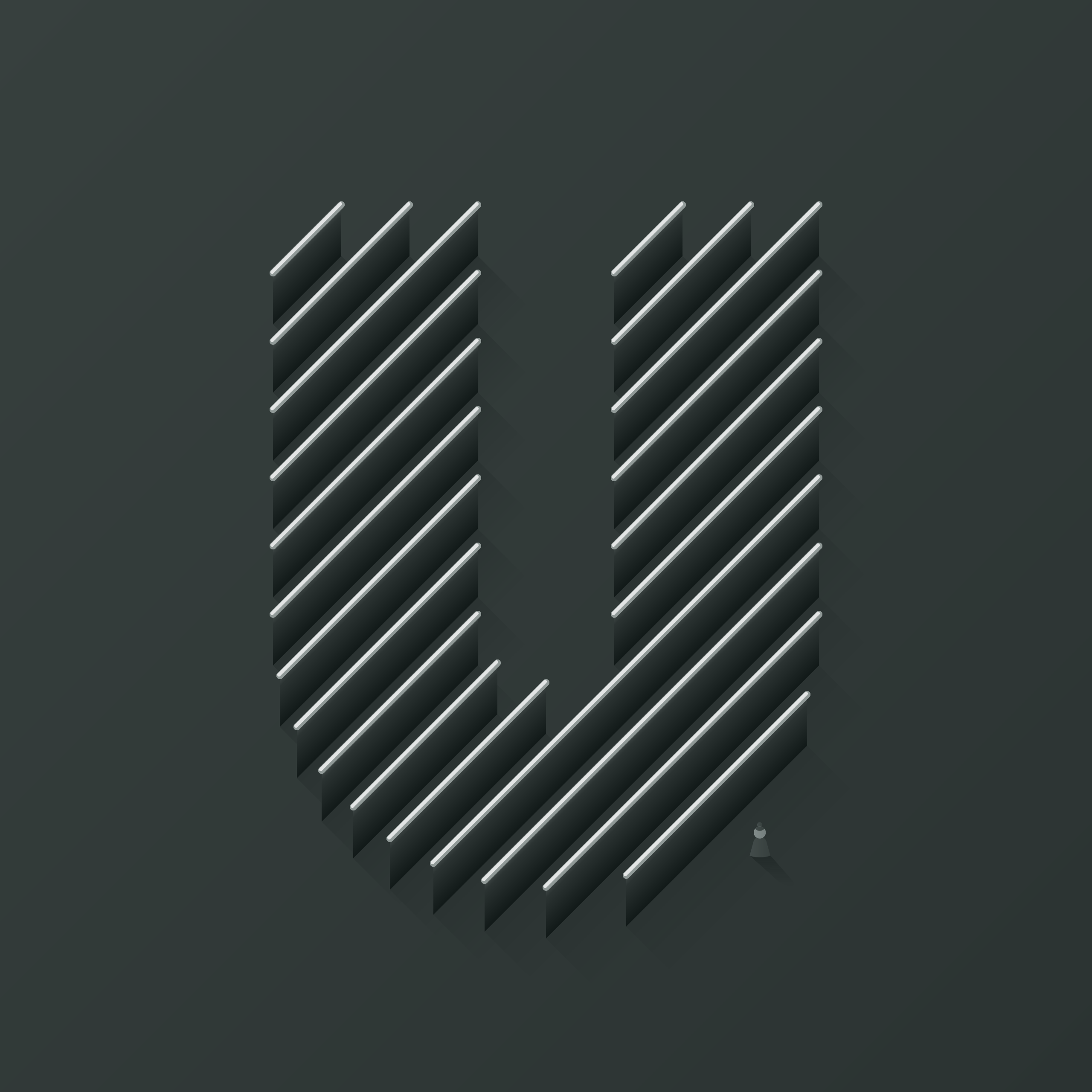 U